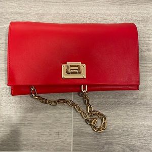 Red Clutch Purse